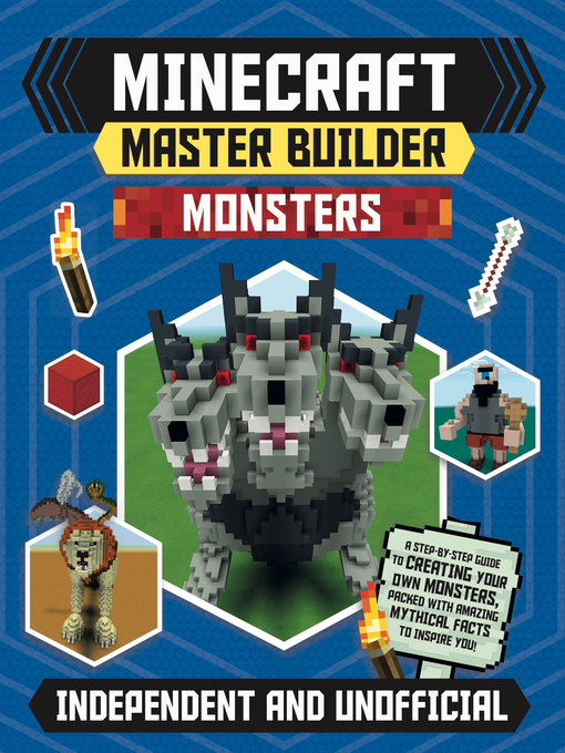 Cover image for Minecraft Master Builder: Monsters